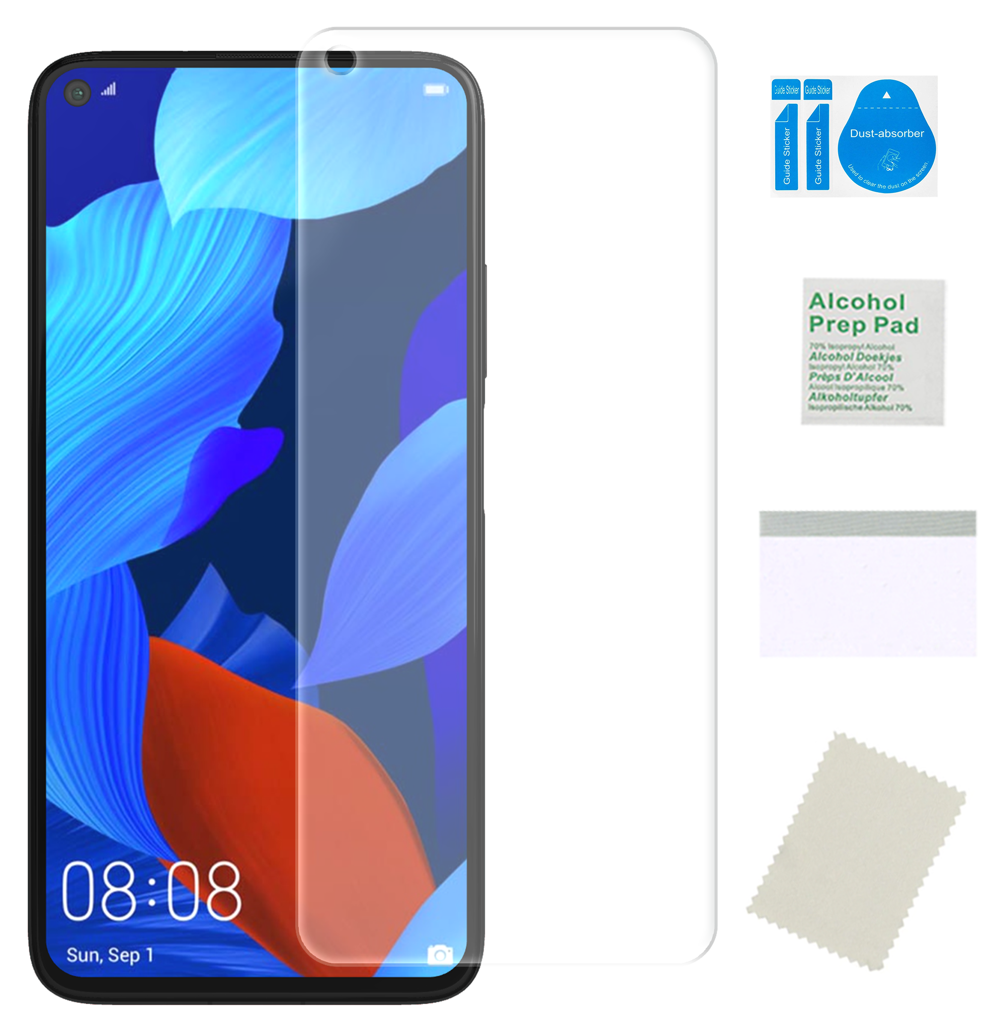 Folia ochronna hydrożelowa do HUAWEI NOVA 5T na ekran mocna trwała szkłoTPU