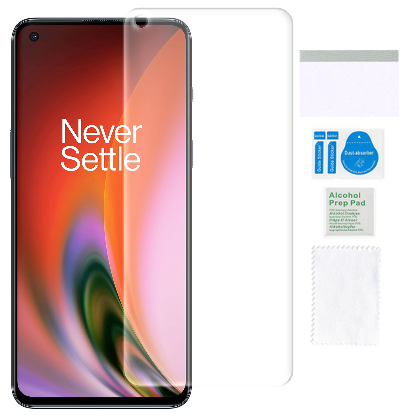 Folia ochronna hydrożelowa do ONEPLUS NORD 2 5G na ekran mocna szkło TPU