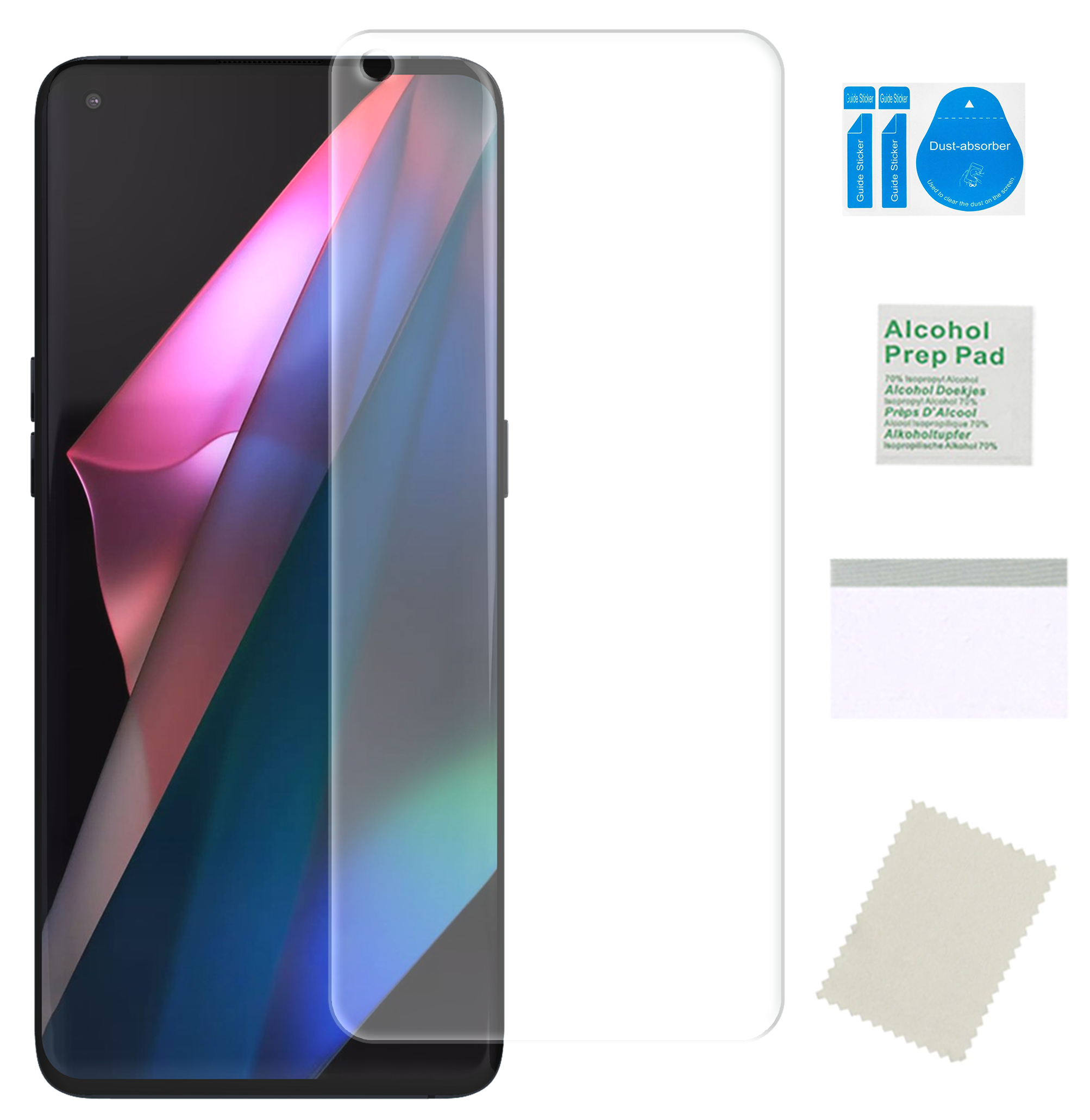 Folia ochronna do OPPO FIND X3 hydrożelowa na ekran szkło niepękające TPU