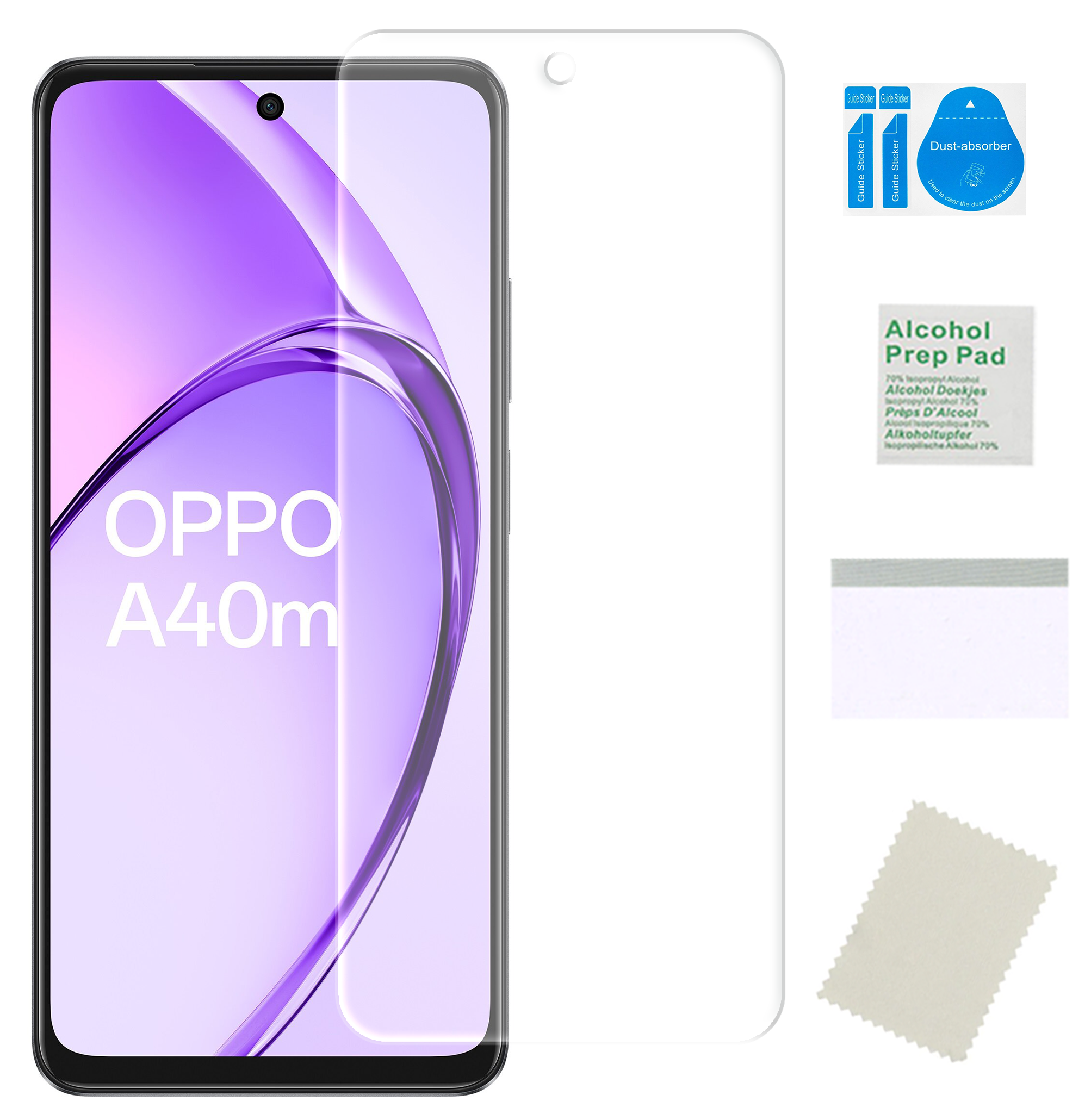 Folia ochronna do OPPO A40M hydrożelowa trwała na ekran mocna cienka TPU