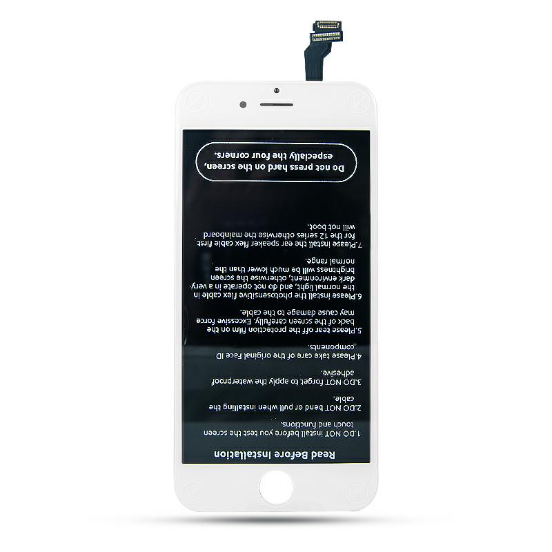 LCD FOR IPHONE 6 NCC STANDARD white TOUCH SCREEN HIGH BRIGHTNESS