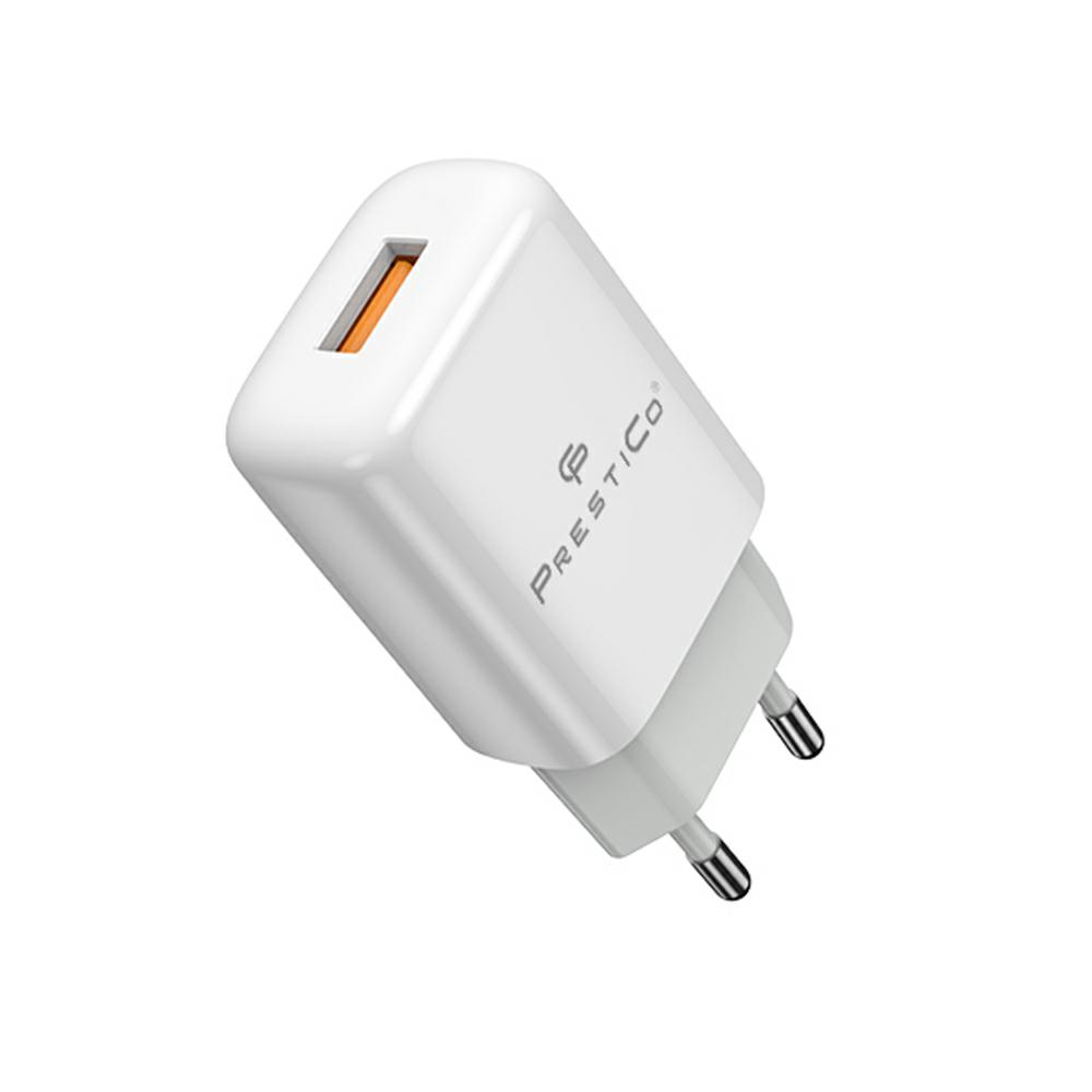 PRESTICO F7 1xUSB 2.4A white
