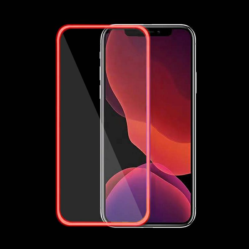 FLUO GLASS IPH 13 MINI red