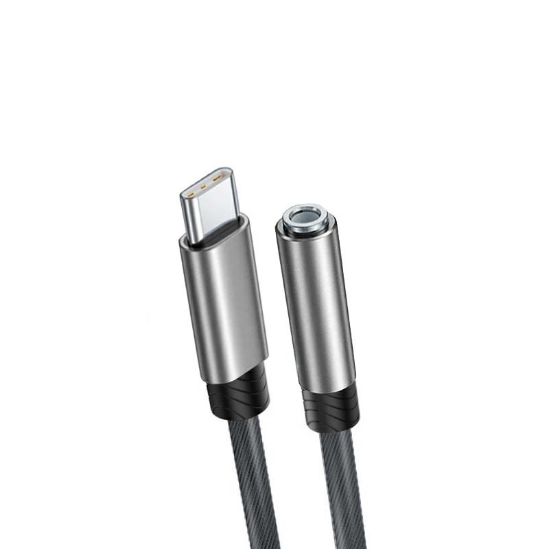 ADAPTER DIGITAL TYPE C-3.5mm SX-01 silve