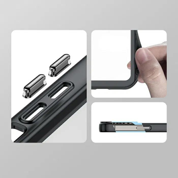 MAG RIM CASE IPH 16 PRO 6,3" black