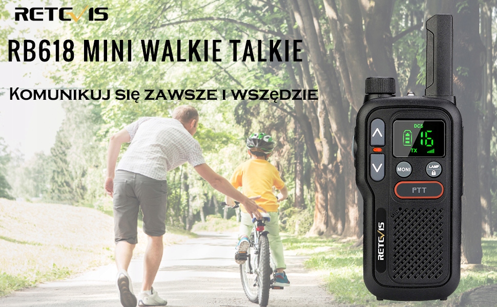 Retevis RB618 krótkofalówka PMR 1 e0b3b8c670a4fe1c0c5adc9a2e66ed55