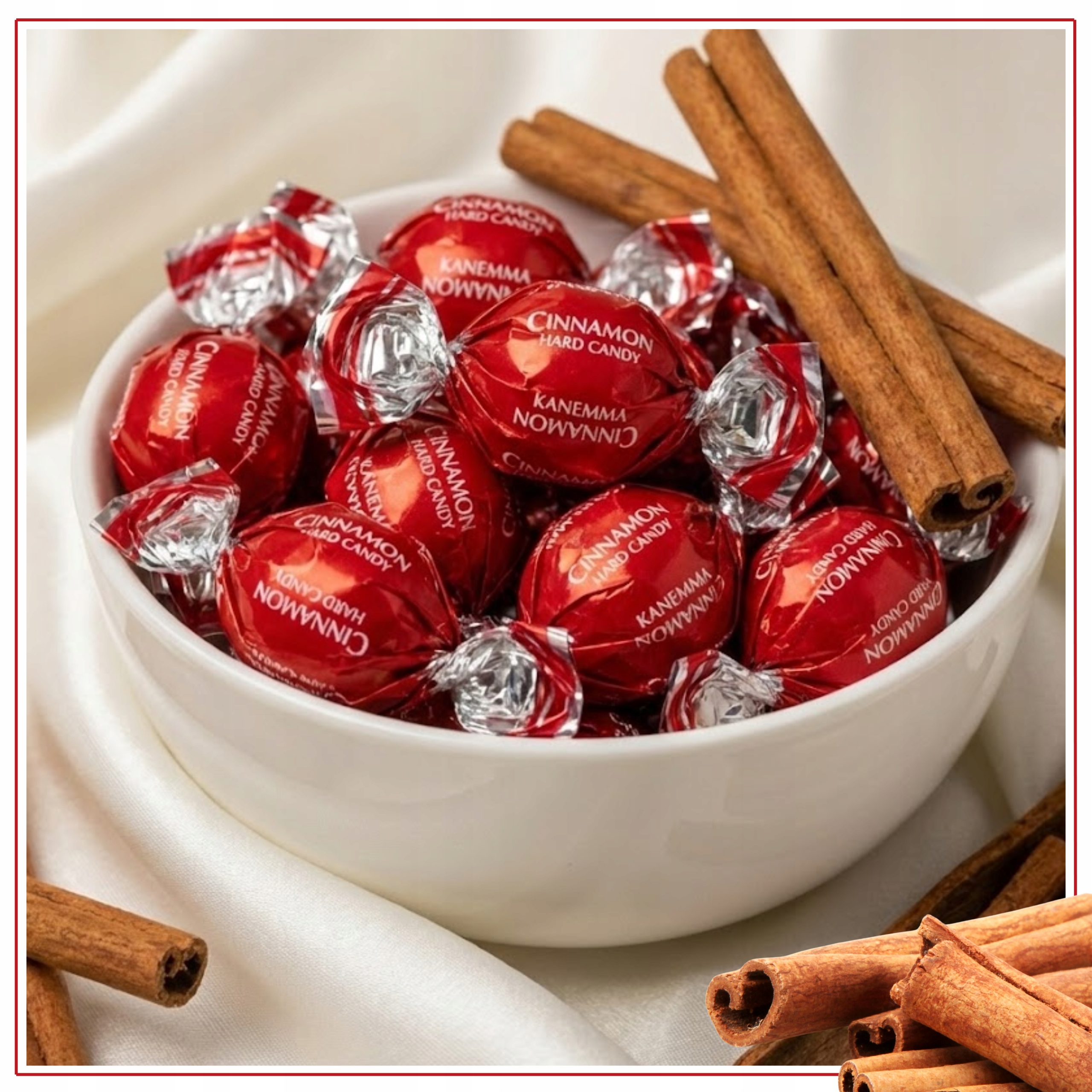 Greco Zimtbonbons Detail