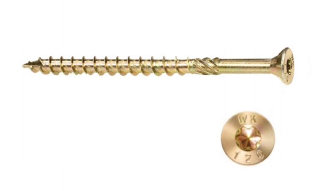 WKRĘTY WKCS 8x240 ŁEB STOŻKOWY TORX Wkręt Met 50x