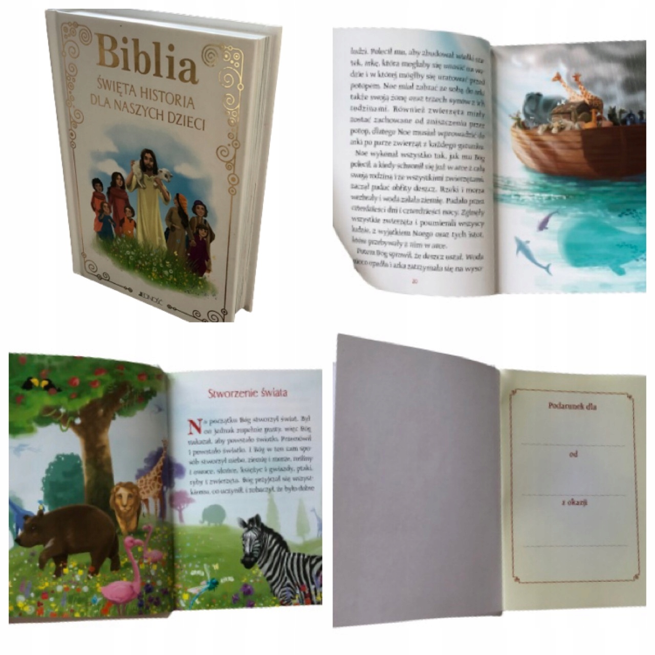 Pamiątka Chrztu Świętego prezent od chrzestnego