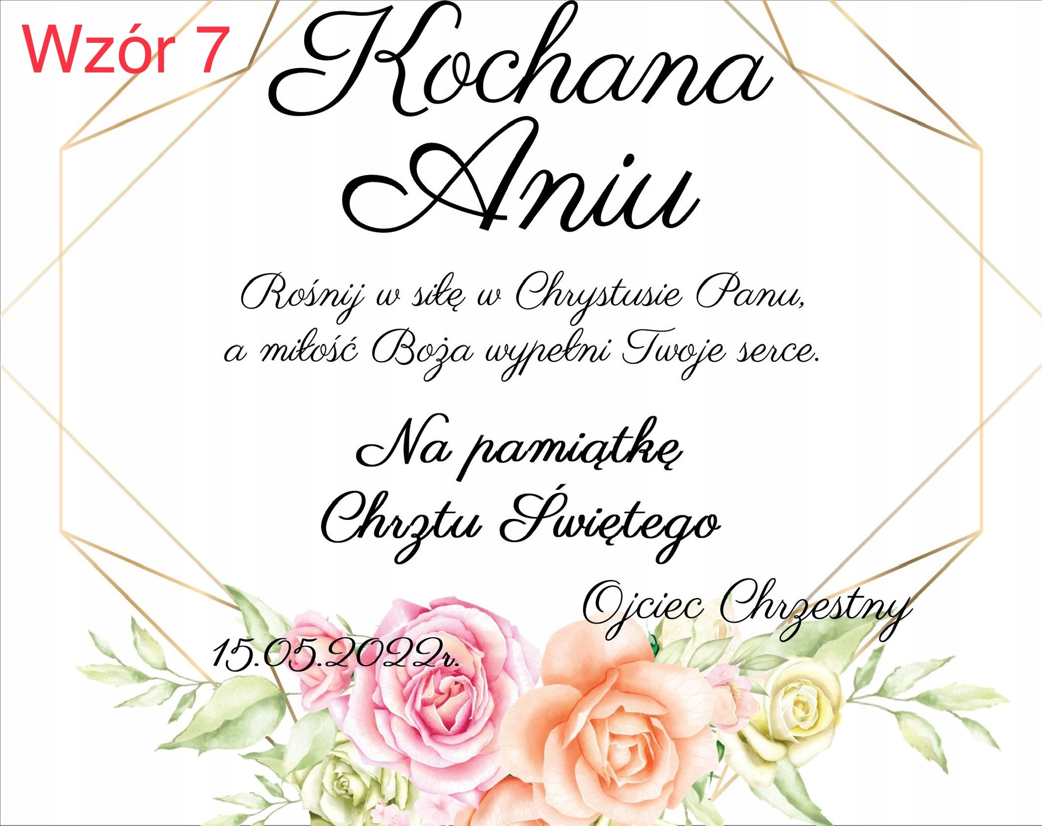 Prezent od chrzestnej na chrzest biblia szkatułka