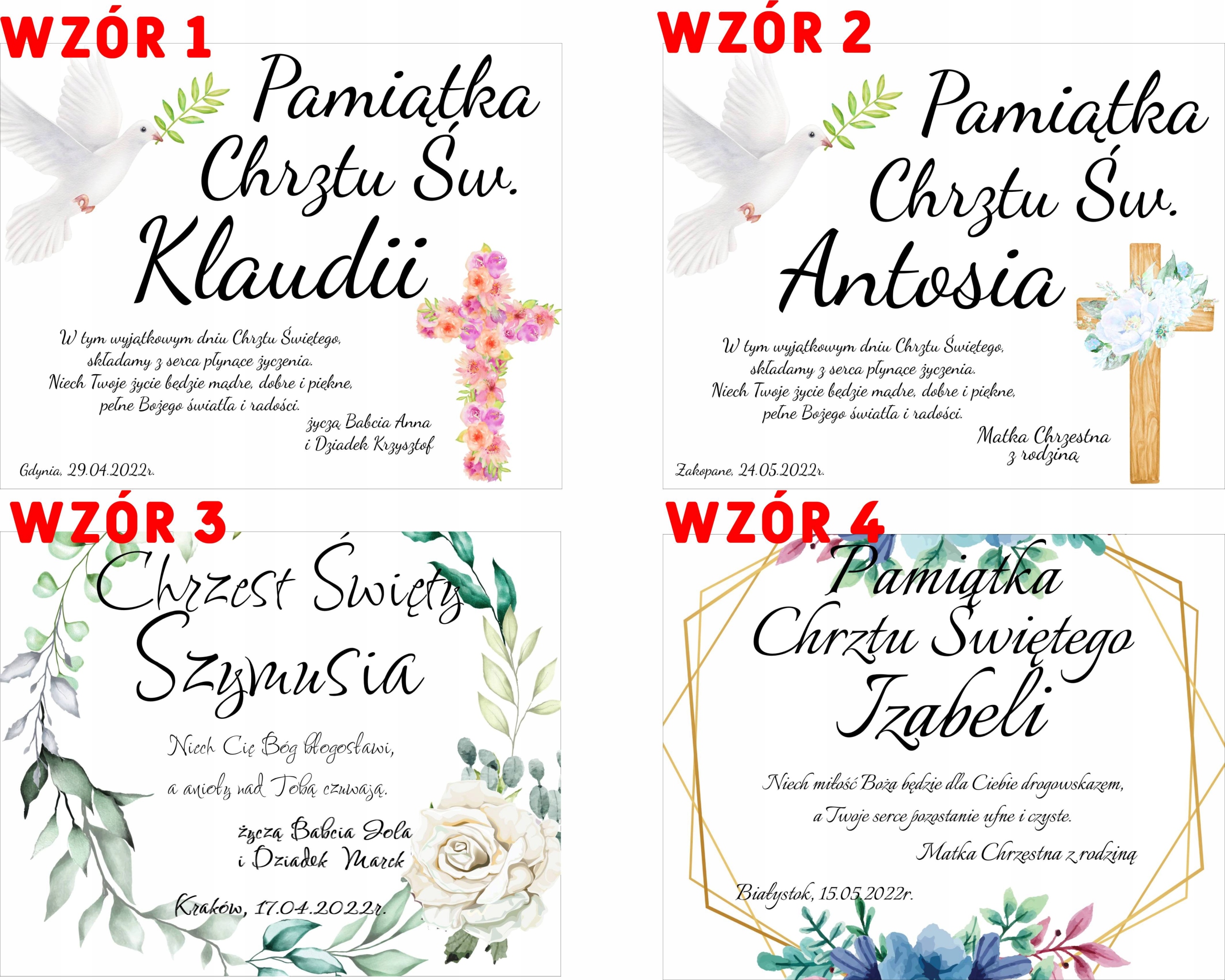 Prezent od chrzestnej na chrzest biblia szkatułka