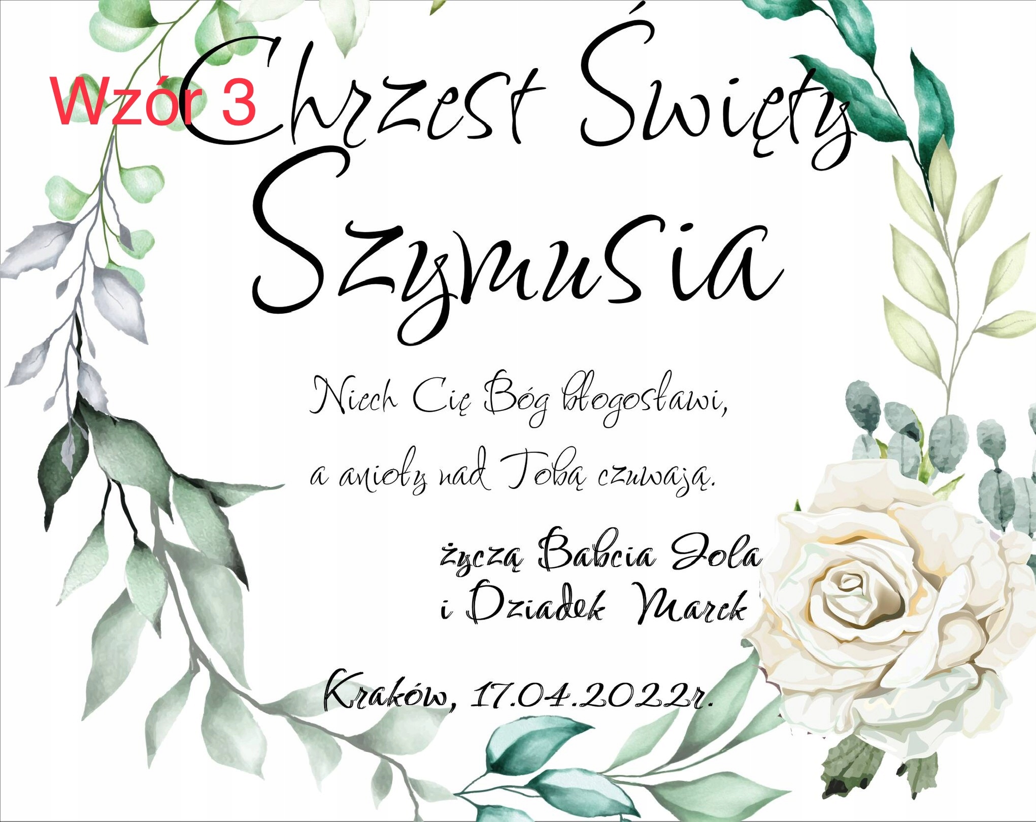 Prezent od chrzestnej na chrzest biblia szkatułka