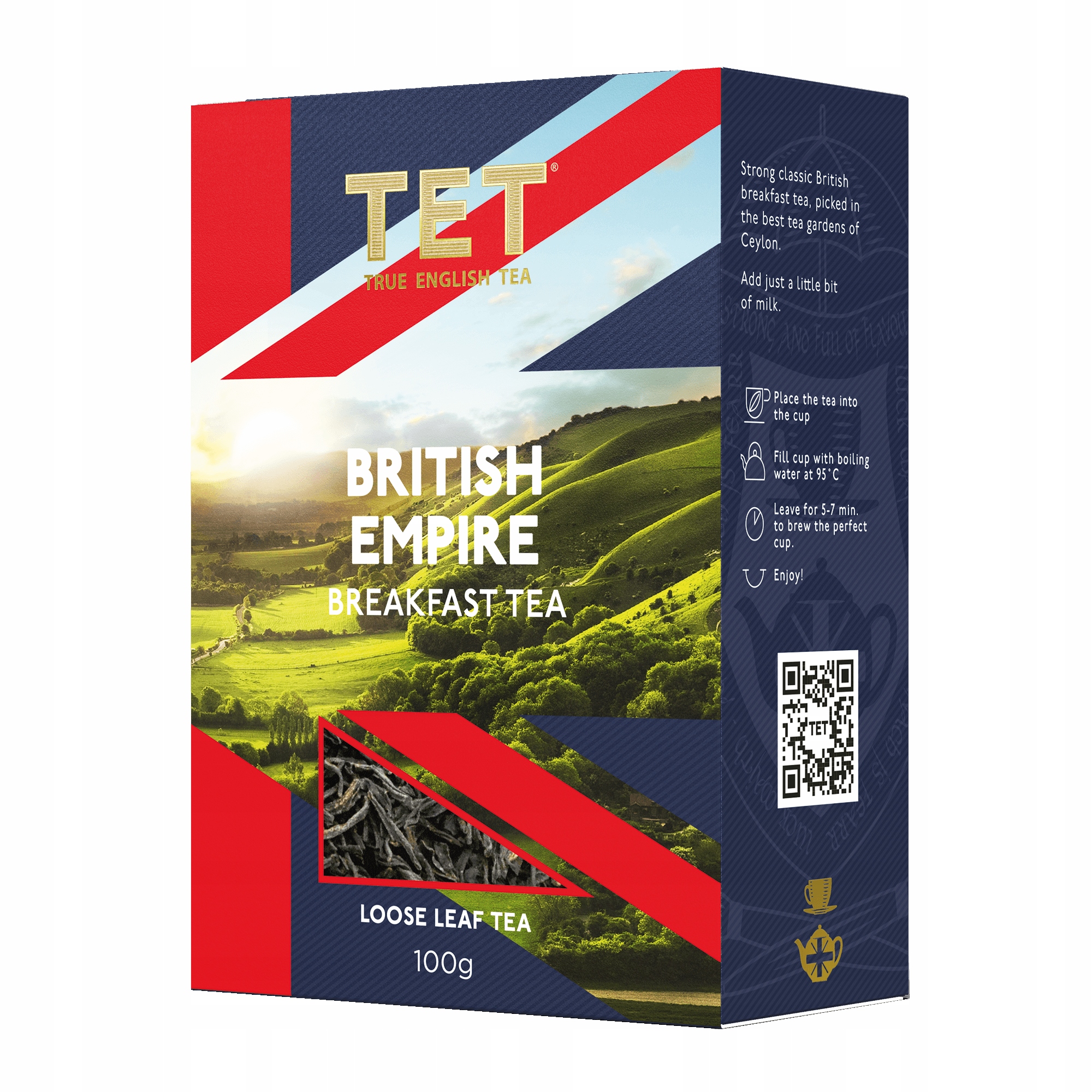 TET British Empire Herbata Czarna Liściasta 100g