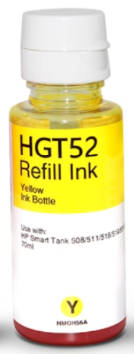 Tusz do HP GT52 Żółty