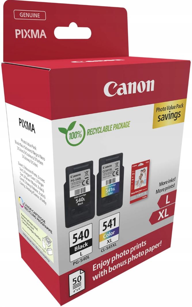 Tusze Canon PG-545L CL-546XL