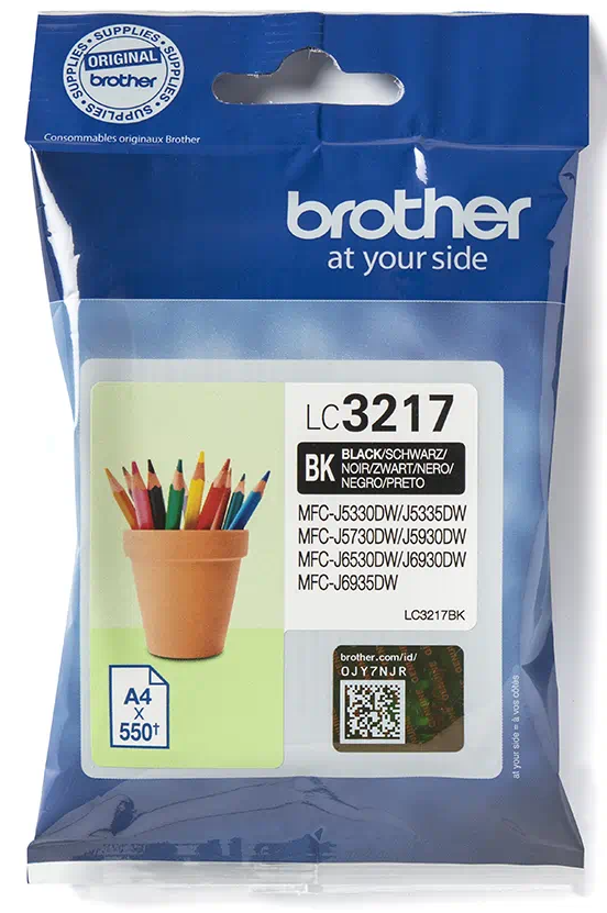 Tusz Brother LC-3217BK Czarny