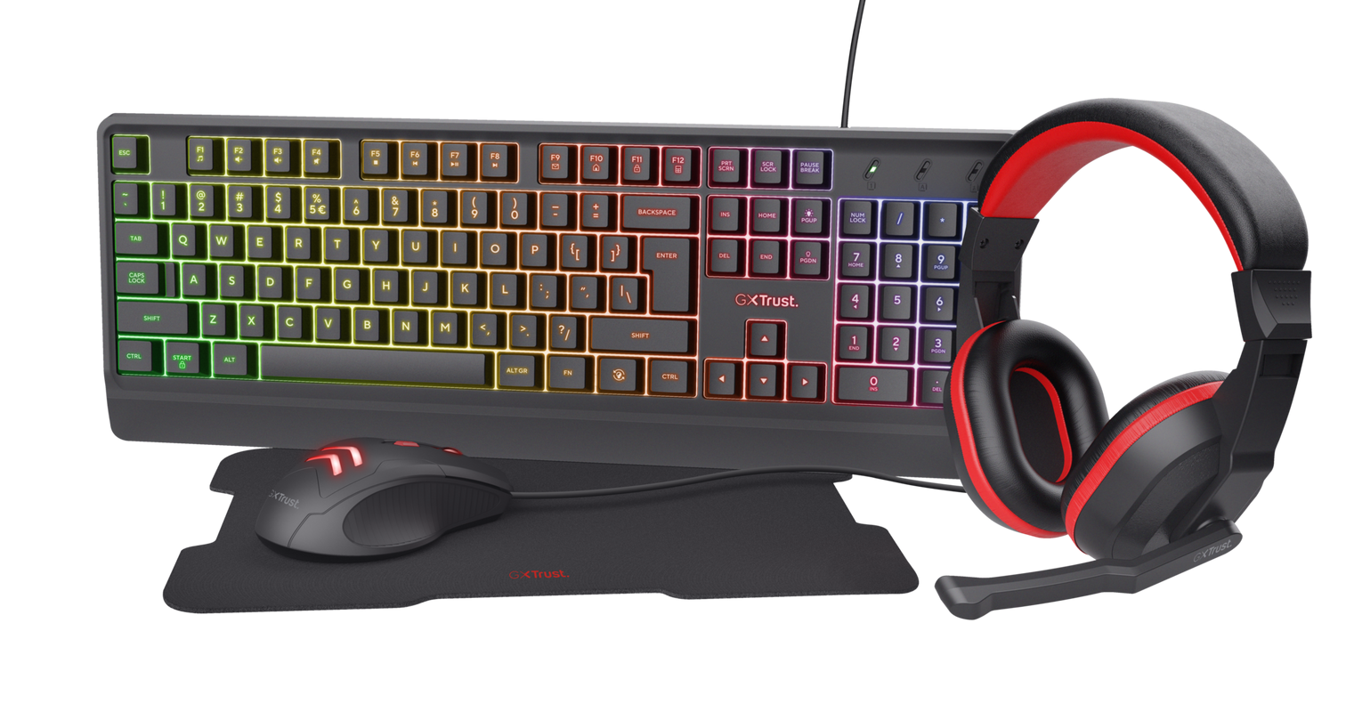 Zestaw Trust Ziva 4-in-1 Gaming Bundle