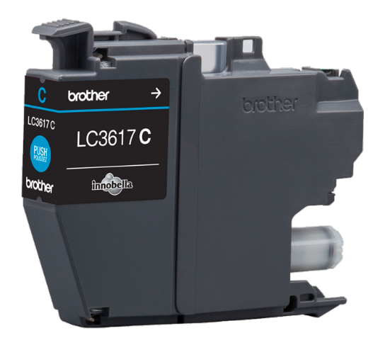 Tusz Brother LC-3617C Niebieski