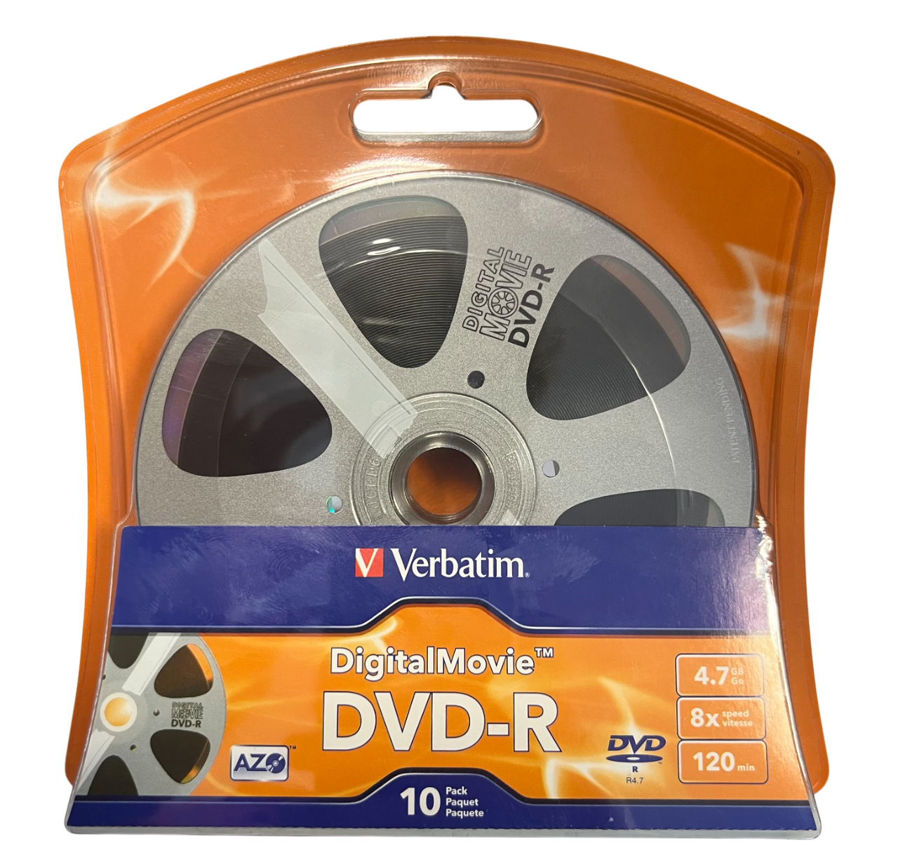 Verbatim DVD-R 4.7GB 8x Digital Movie Recordable (10-pack)