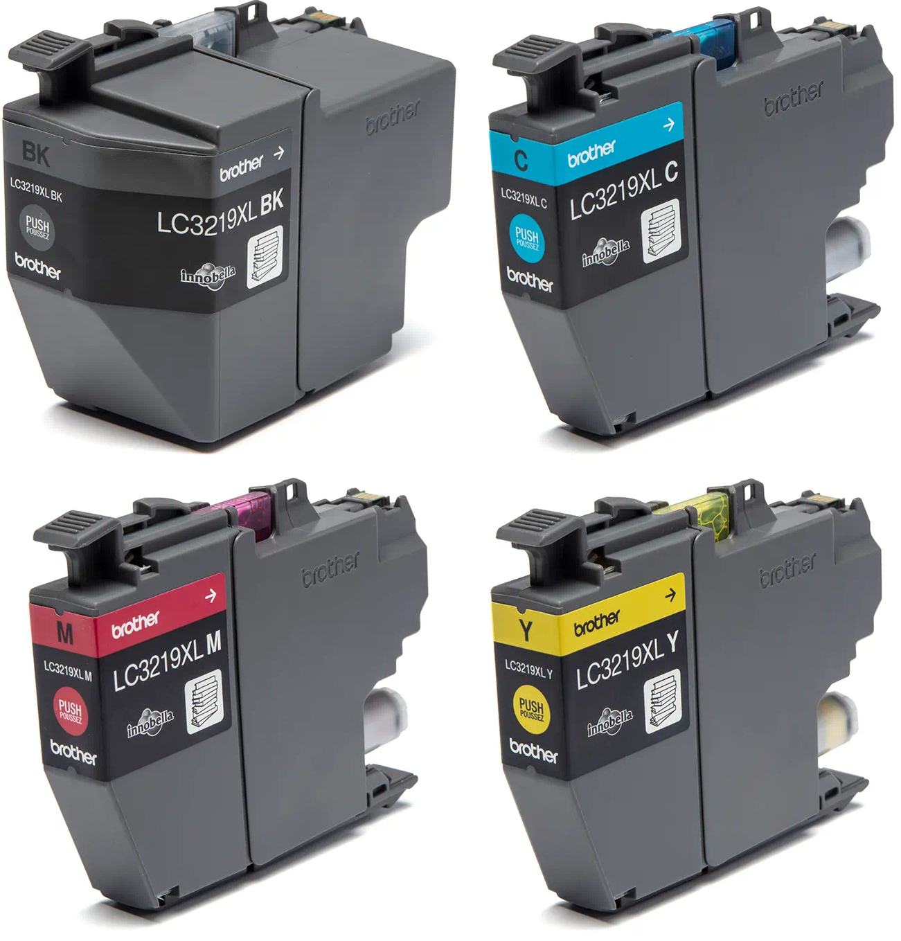 Tusze Brother LC-3219XL CMYK Zestaw