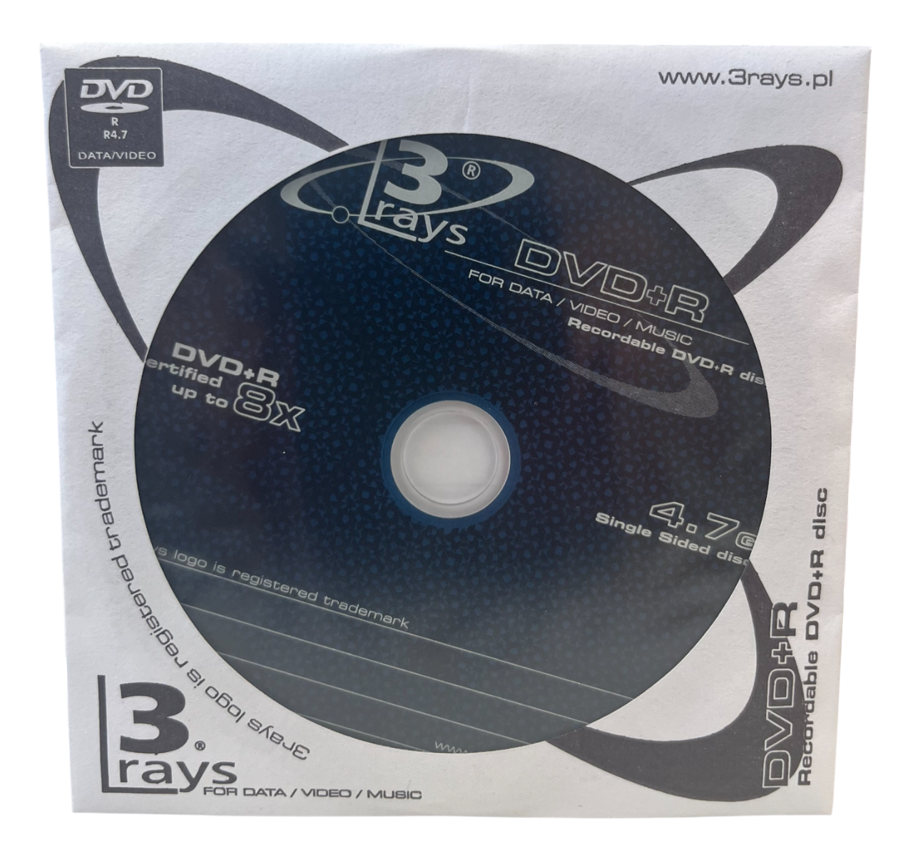 Płyta 3rays 4.7GB 8x DVD+R