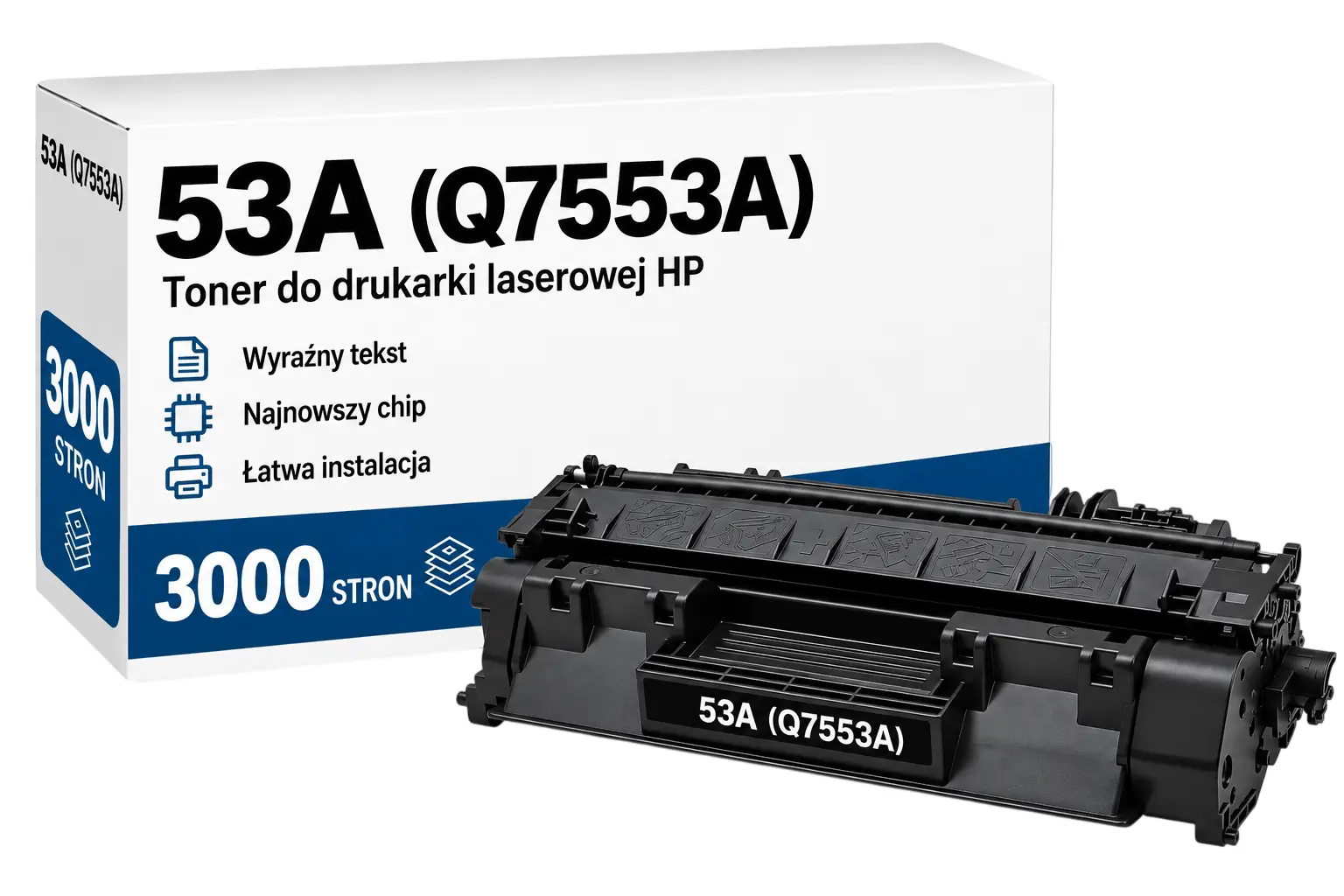 Toner HP 53A (Q7553A) zamiennik