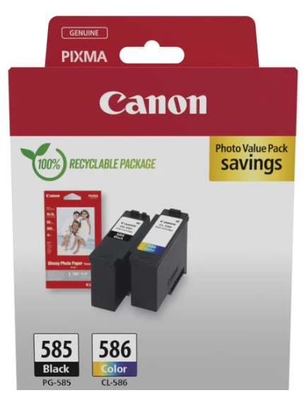 Tusze Canon PG-585 CL-586 Czarny + Kolor