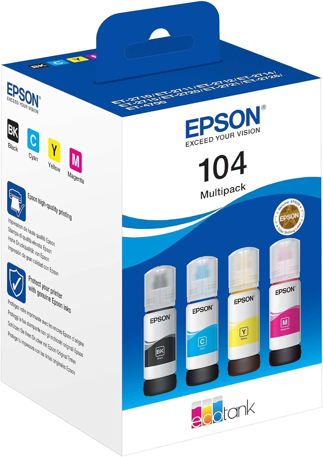Tusze Epson 104