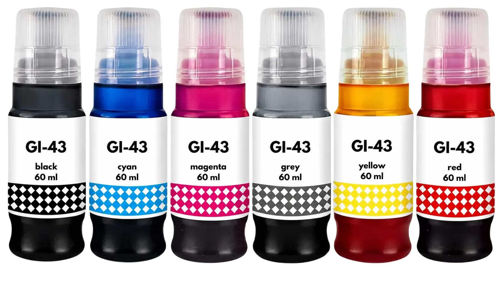 Tusze do Canon GI-43 CMYK