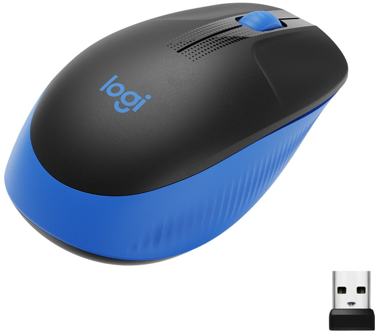Mysz bezprzewodowa Logitech M190 niebieska