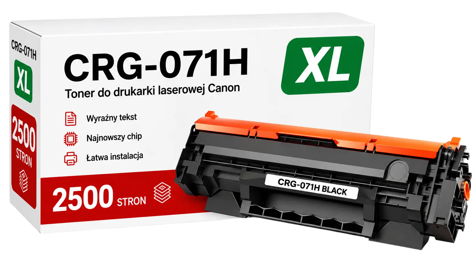 Toner Canon CRG-071H zamiennik z chipem
