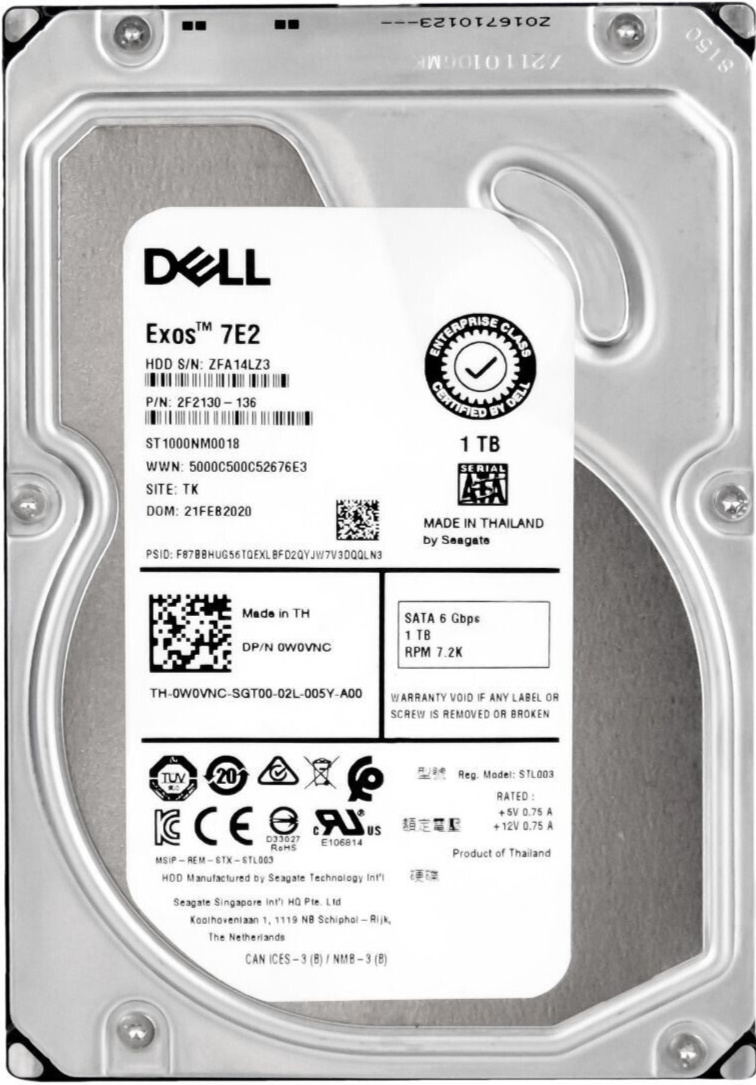 Dysk HDD 3.5" Dell 1TB