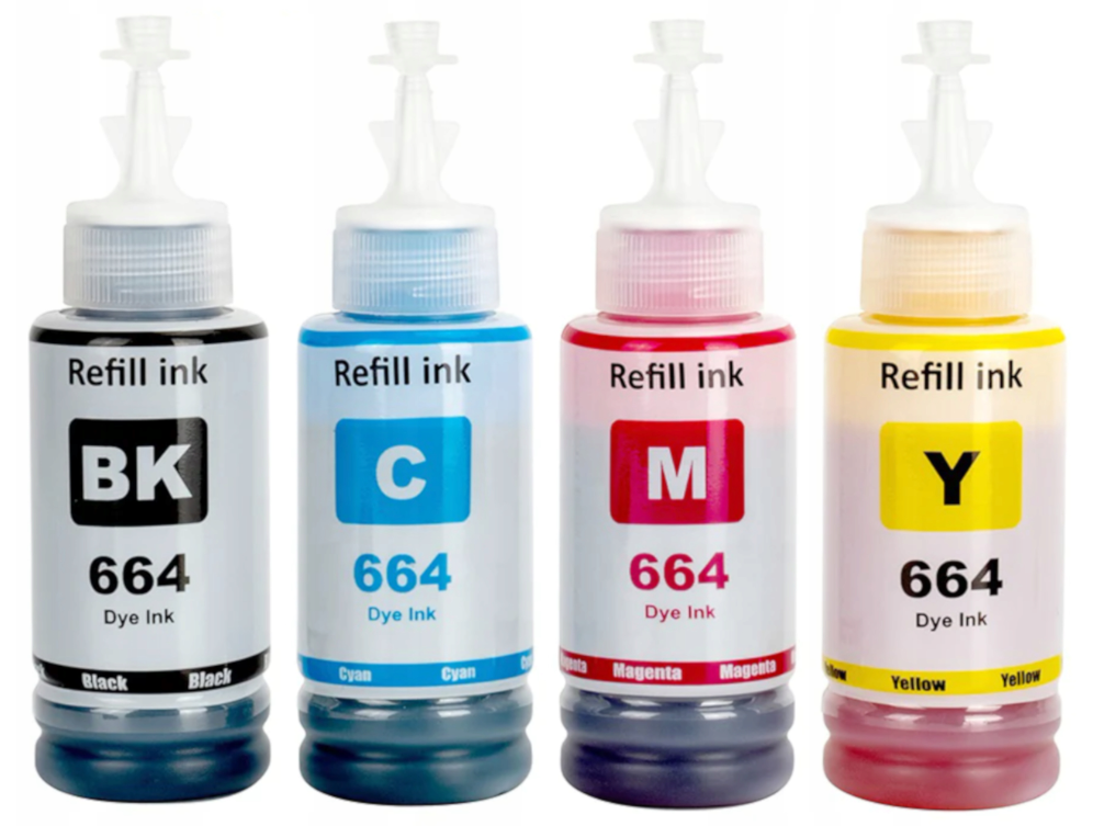 Tusze Epson 664