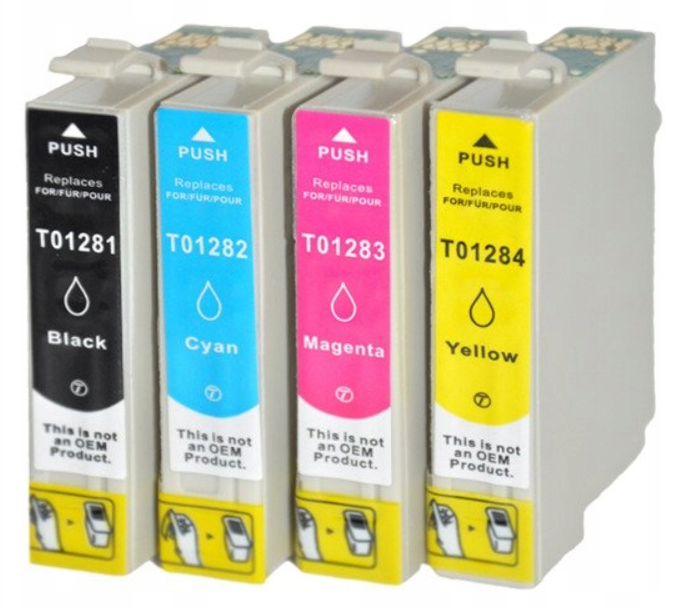 Tusze Epson T1281-T1284