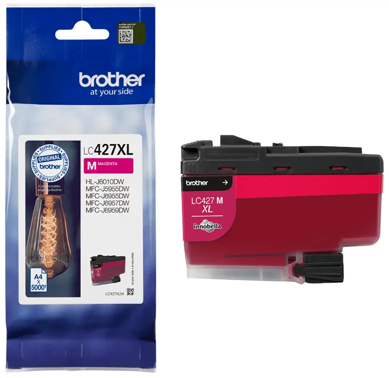Tusz XL Brother LC-427C Magenta