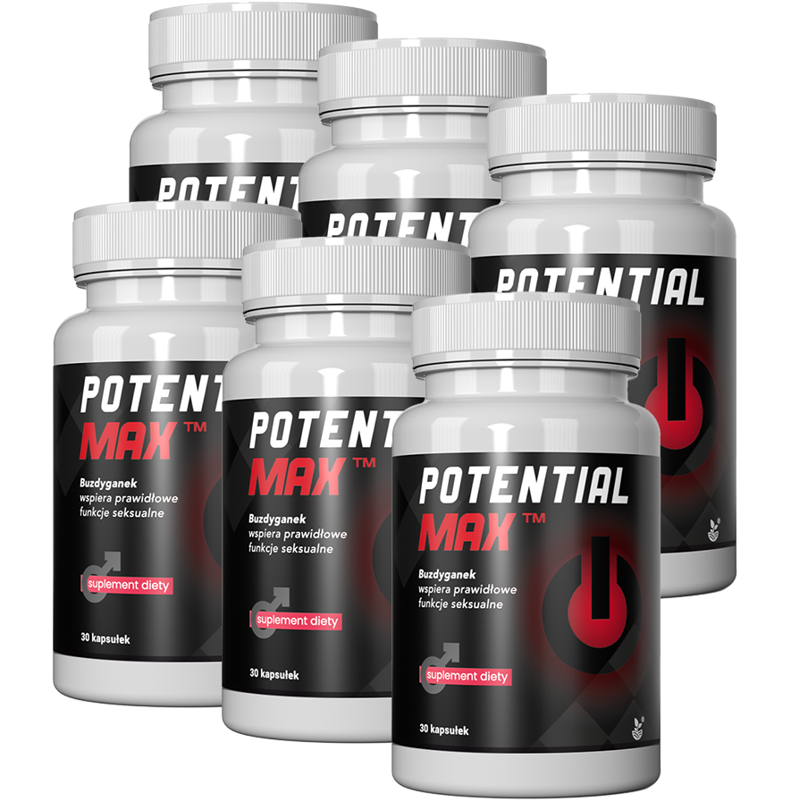 Potential Max - Suplement diety na męskość 180 kaps