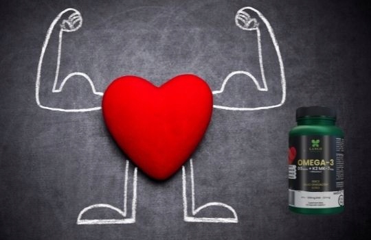 Lanco Nutritions Omega 3 + D3 + K2 kwasy omega-3 kapsułki 60 szt.