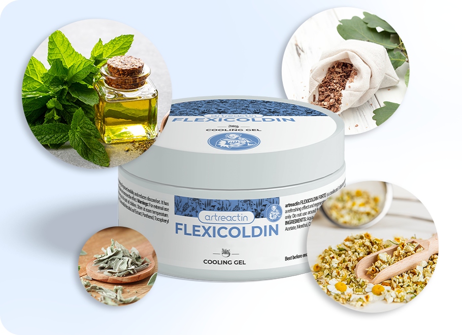 Flexicoldin Forte - chłodzący żel na wsparcie mięśni i stawów