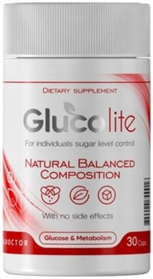 3x Glucolite - suplement diety wsparcie w regulacji poziomu cukru 30 kaps