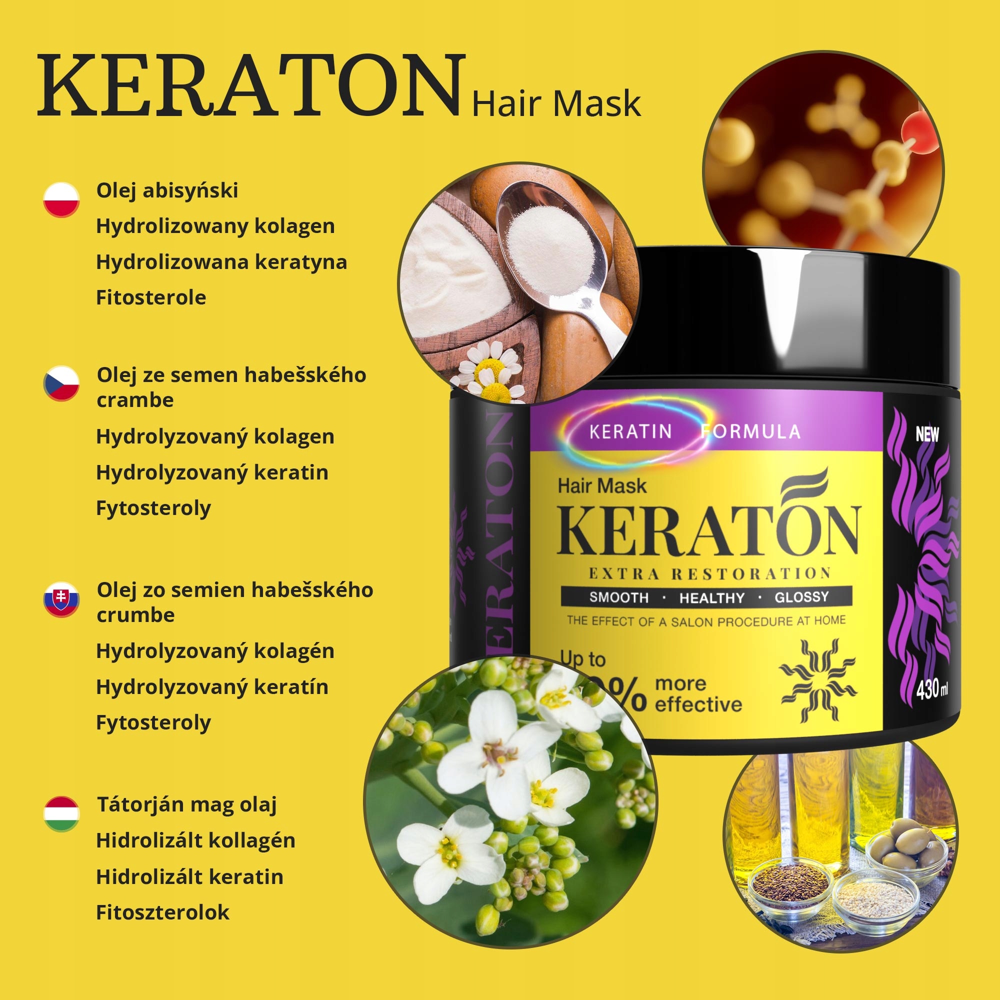 Maska do włosów Keraton