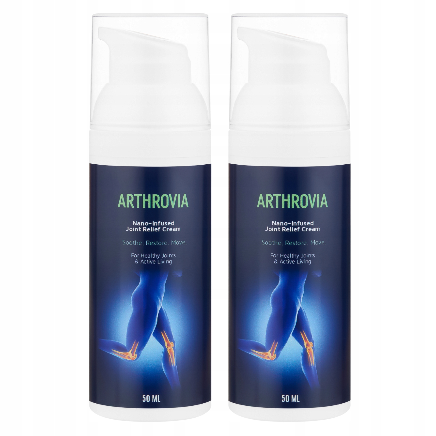 2x Arthrovia - Ulga dla stawów, ruchomość, regeneracja tkanki 50ml