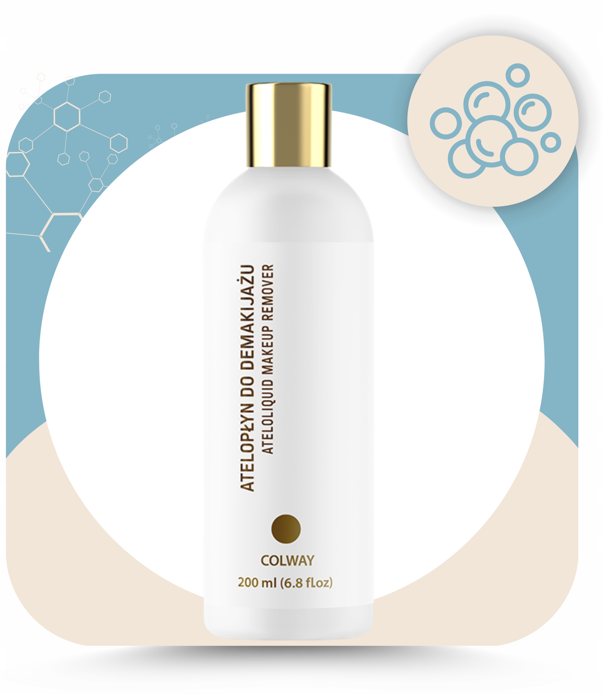 Colway Atelopłyn do Demakijażu 200ml