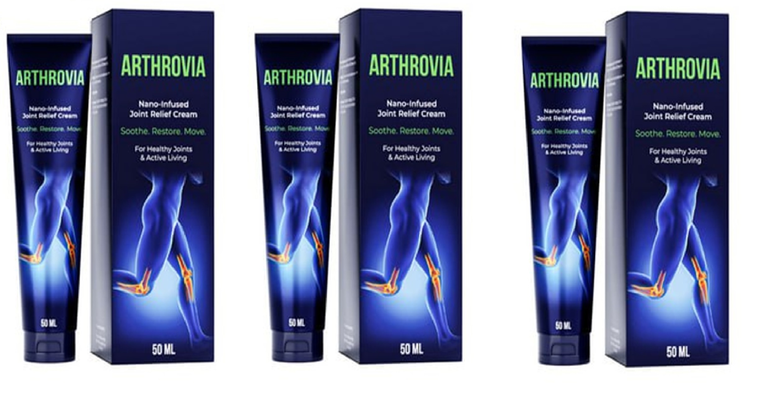 3x ARTHROVIA - Maść na Stawy