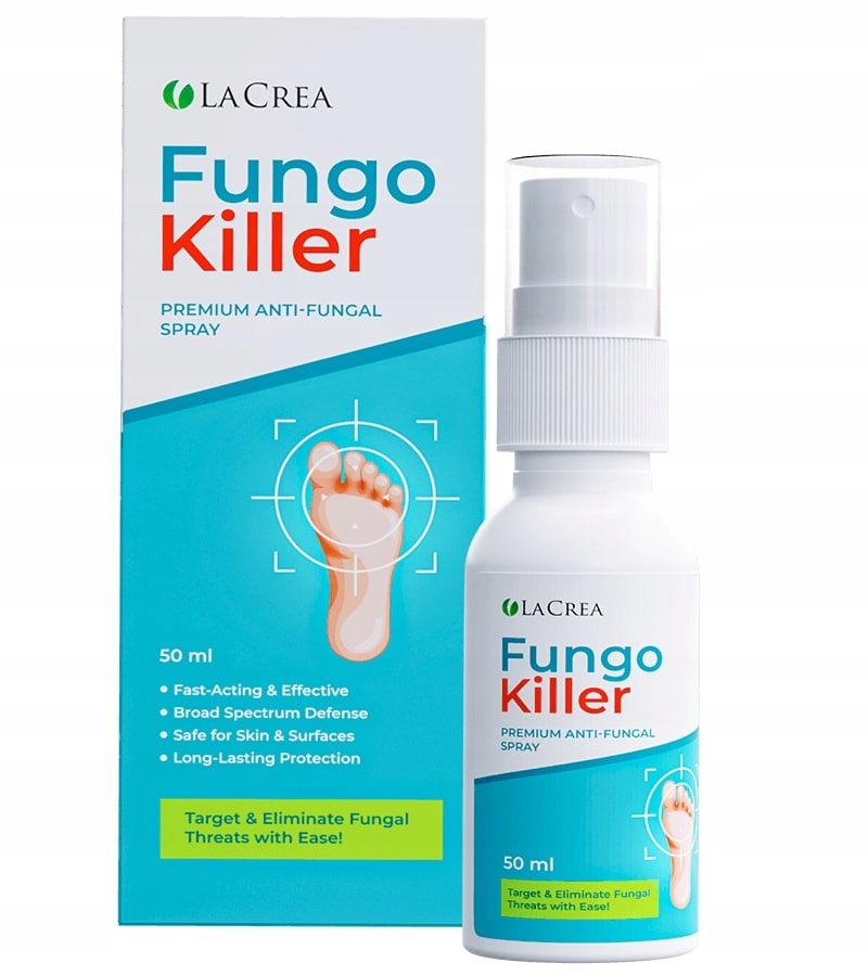 Fungokiller - Spray dla osób się z problemami grzybiczymi stóp