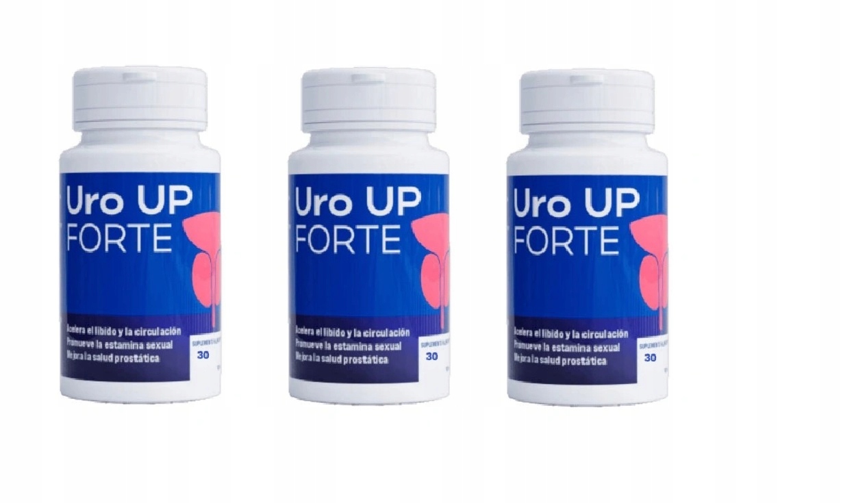 3x Uro Up Forte suplement diety 30 kapsułek