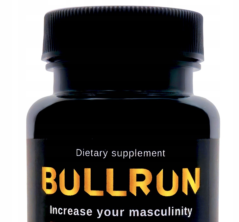 3x BULLRUN 30 naturalne wsparcie w męskości