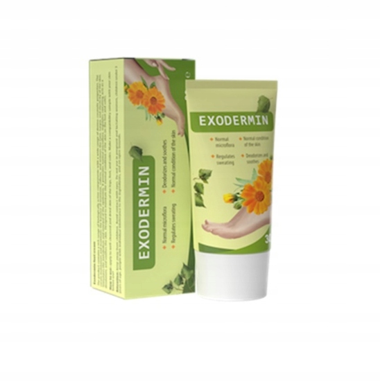 EXODERMIN Naturalny Krem Przeciwgrzybiczny do Stóp