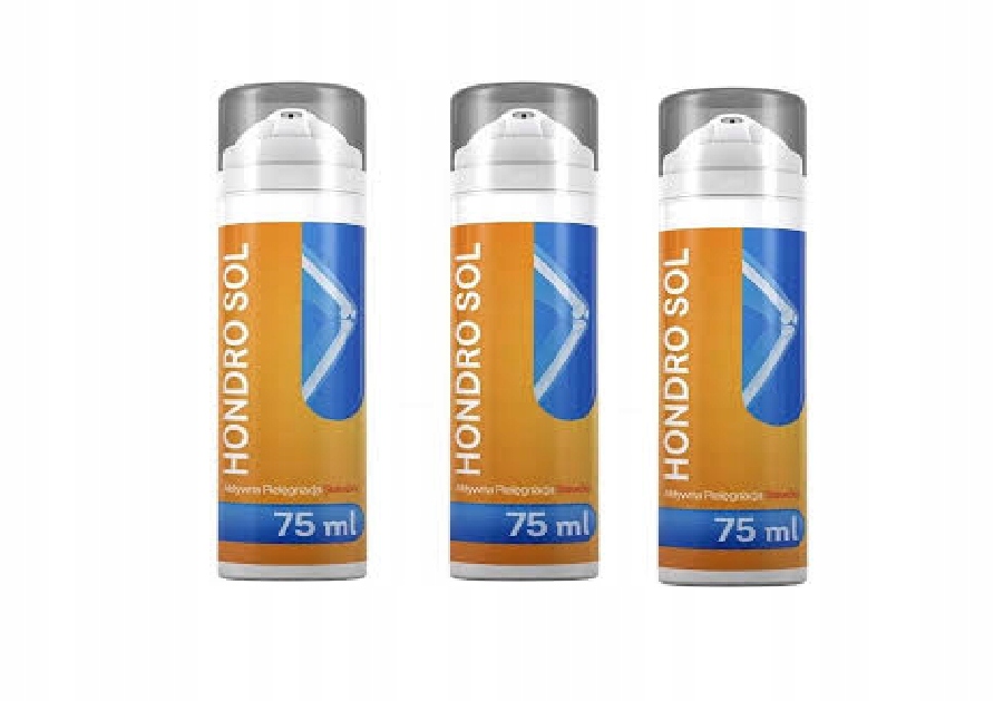 3x Hondro sol 75ml ulga dla stawów