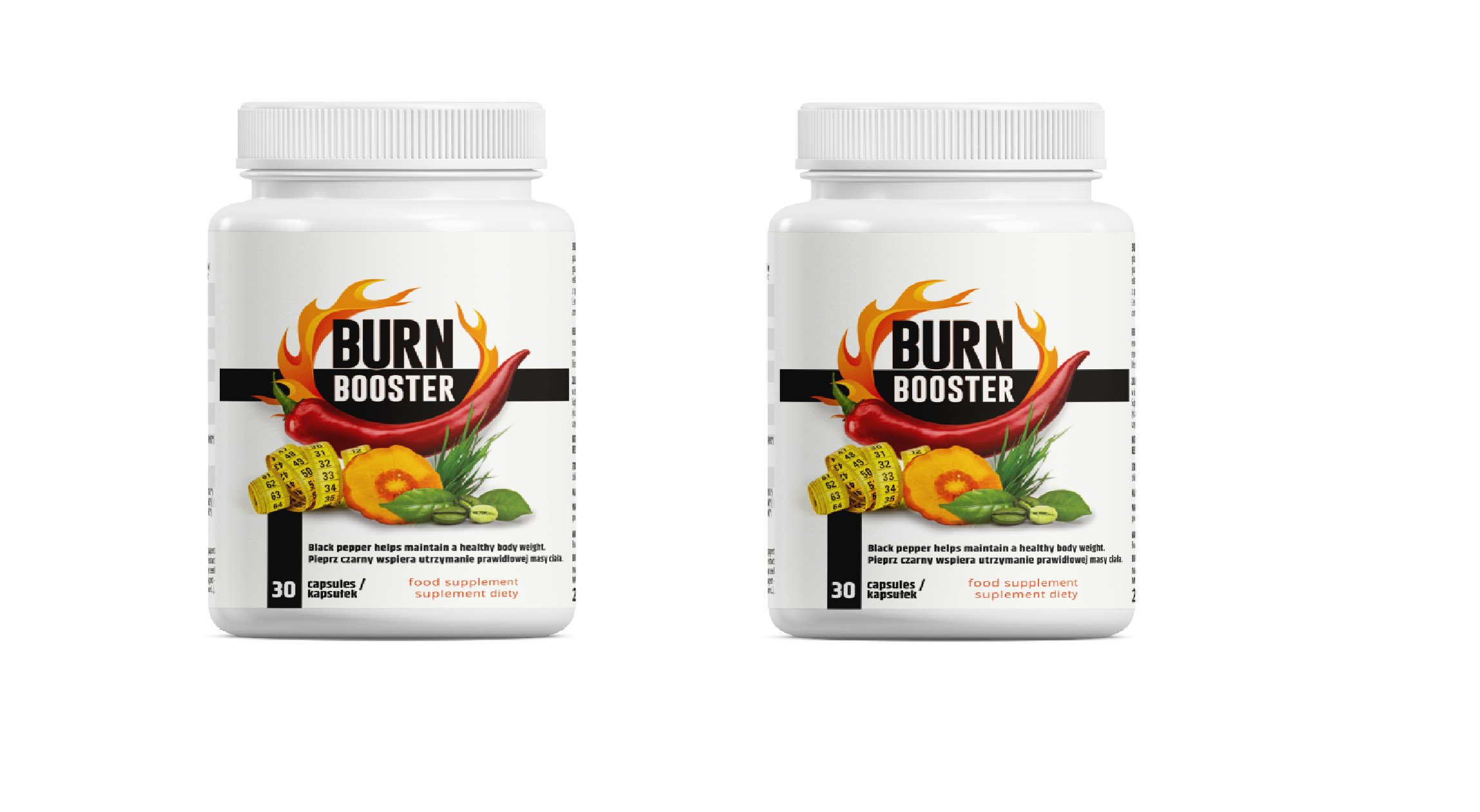 2x BurnBooster - Tabletki na odchudzanie