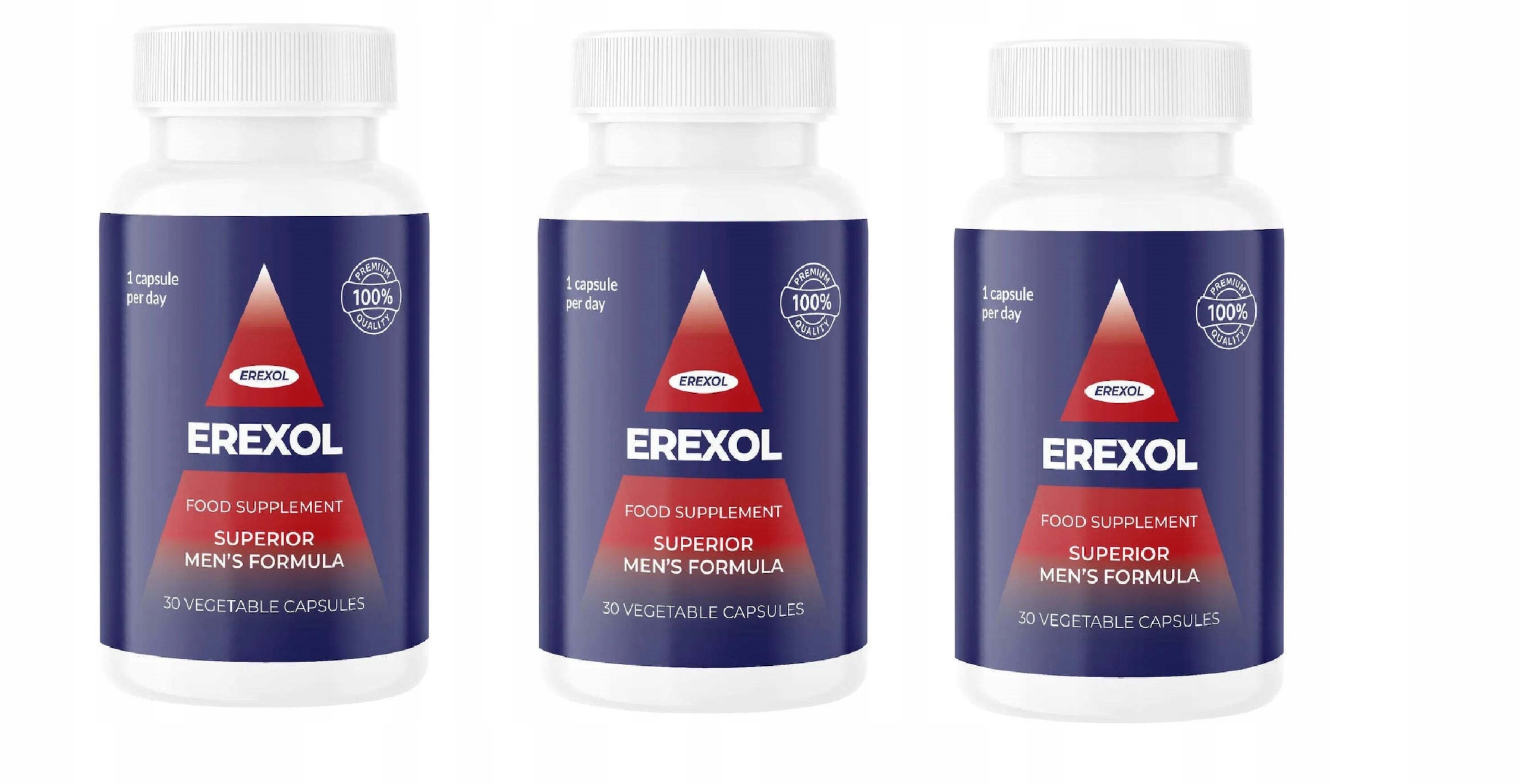 3x Erexol - 30 kaps
